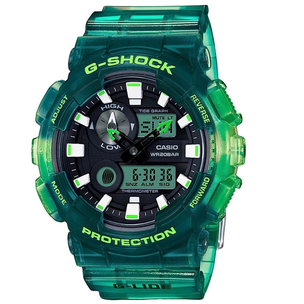 Casio G-SHOCK GAX100 Green Sports Men's Watch